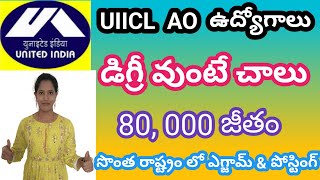 UIIAC AO Recruitment 2024 United india insurance company AO notification apply online process [upl. by Nnaeerb266]