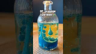 Experiment DIY Lavalampe experiment funforkids diy kindergarten kidscrafts forkids kids kita [upl. by Ntisuj760]