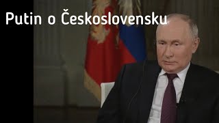 Carlson a Putin v češtině 2 díl  O Československu [upl. by Eenat367]