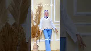 Ootd hijab simpel bb 60kg  ootd hijab bb gemuk [upl. by Silera]