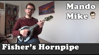 Fishers Hornpipe  Mandolin Lesson Beginner amp Intermediate [upl. by Notnarb]