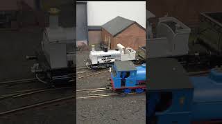 KR Models Bellerophon Prototype running at the Great British Model Railway Show short [upl. by Atikin336]