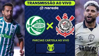 Juventude x Corinthians ao vivo  Transmissão ao vivo Brasileirão  Parciais Cartola  tempo real [upl. by Emyle625]