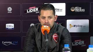 Rueda de prensa de Patriotas Boyacá tras su partido ante Cúcuta [upl. by Lavine]