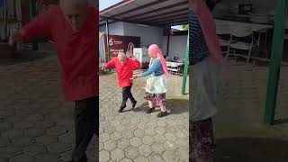 abuelitos bailando nicaragua lalenchayelabuelo managua matanceros lalenchas abuelo baile [upl. by Aillij793]