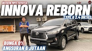 Turun Harga Untung Puluhan Juta ⁉️ Review Toyota Innova Reborn 24 Type G Diesel Terbaru 2024 [upl. by Scrivens]