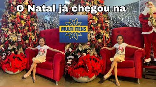 Mais comprinhas de Natal  loja Multi itens Natal 2024 [upl. by Tsirc407]