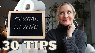 30 FRUGAL LIVING TIPS TO SAVE THOUSANDS amp SPEND MORE MINDFULLY WAYS TO LIVE MORE INTENTIONALLY 2024 [upl. by Viddah761]