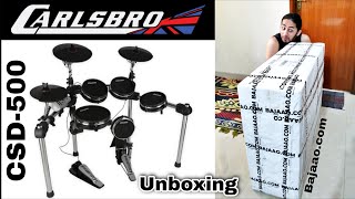 Carlsbro CSD500 Unboxing and Assembly  Carlsbro Electronic Drumkit  Mihir Godbole [upl. by Fulcher748]