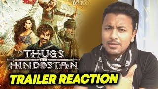 Thugs Of Hindostan TRAILER REACTION  REVIEW  Aamir Khan Amitabh Bachchan Fatima Katrina Kaif [upl. by Siana]