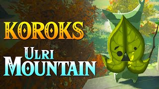 Zelda Tears of the Kingdom  All Korok Seeds Ulri Mountain Tower Locations 601  652 [upl. by Harriott]