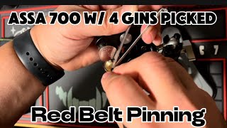 Assa 700 w 4 Gin Drivers  Picked  Red Belt [upl. by Asela]