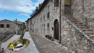 Explore Civitella del Tronto The Village with Italys Narrowest Street  La Ruetta ITALIAN VILLAGE [upl. by Eirrab]