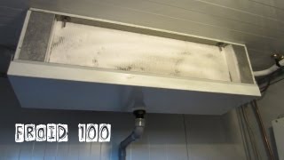 Froid100Evaporateur pris en glaceporte chambre froide mal fermée [upl. by Ahsiret]