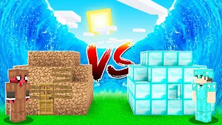 ZENGİN VS FAKİR TSUNAMİ 🌊  Minecraft [upl. by Llertac]