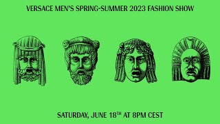 Versace SpringSummer 2023 Men’s  Fashion Show  Versace [upl. by Ardnuasak]