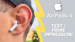 APPLE AIRPODS 4 con ANC  Proviamole insieme [upl. by Airamasor931]