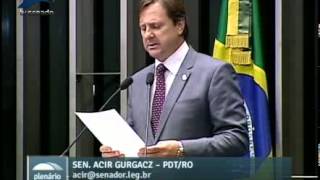 Acir Gurgacz PDTRO defende desenvolvimento integrado para GuajaráMirim [upl. by Nihhi403]