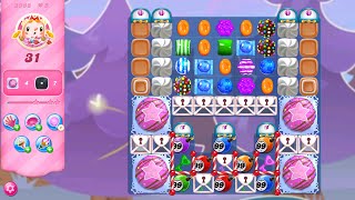 783 Candy Crush Saga Easy Level 3988 Collect All Orders Cake Bomb And Liquorice Swirl [upl. by Gilba761]