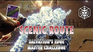 Scenic Route Substratum Challenge  Salvations Edge Master Raid  Destiny 2 [upl. by Idnem]