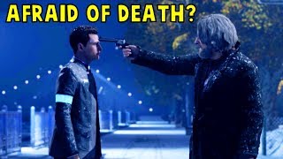 Are You Afraid of Death Connor  Every Single Choice  Detroit Become Human [upl. by Ailliw]