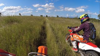 KTM 200 2 stroke 130kmh in the bush [upl. by Perkins]