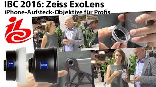 Zeiss ExoLens Optiken ProfiObjektive für iPhone 66s und Plus [upl. by Stranger]