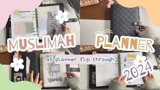 Muslimah Planner A5 Planner Flip Through For 2024 [upl. by Kushner575]