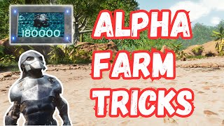 ASA  FASTEST Way To Get Ressources  Farm Like Alpha Tribes ARK Survival Ascended 4K [upl. by Nordna]