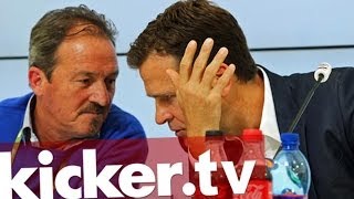 Nationalelf  Bierhoff quotFahrradfahren ist auch gefährlichquot  kickertv [upl. by Courtenay]