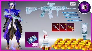 😱FINALLY I GOT M416 GLACIER 300CLASSIC CRATE OPENING PUBG MOBILE [upl. by Kcirdec]