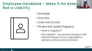 Employee Handbook 101 [upl. by Solokin]