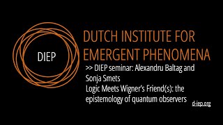 Logic Meets Wigners Friends epistemology of quantum observers by Alexandru Baltag amp Sonja Smets [upl. by Akers]