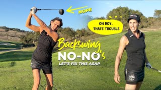 Fixing Bad Backswing Habits  Avoid These Mistakes Asap [upl. by Park]