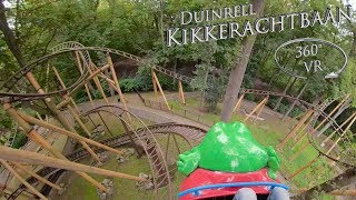 Duinrell Kikkerachtbaan 360° VR POV Onride [upl. by Ardna]