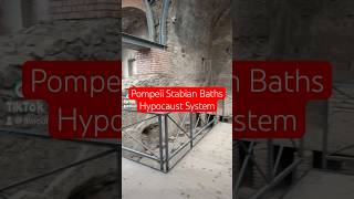 Pompeii Stabian Baths hypocaust roman engineering pompeii ancient history [upl. by Anived]