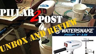 Watersnake T18 trolling motor unbox and review [upl. by Destinee531]