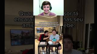 TIPOS DE PESSOAS NA ESCOLA  O que não para 1s 😹 react humor morimura [upl. by Atinwahs]