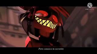 The Living TombstoneAlastors Game Hazbin Hotel Song Cover Español Latino [upl. by Aligna]