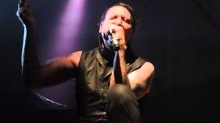 Marilyn Manson  Irresponsible Hate Anthem Live Vienna Austria 2015 HD Dan 13112015 [upl. by Anreval]