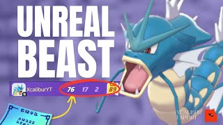 Gyarados the absolute monster early gameplay  Pokemon Unite [upl. by Ronel]