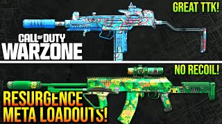 WARZONE New Top 5 BEST RESURGENCE META LOADOUTS After Update WARZONE Best Setups [upl. by Donadee]