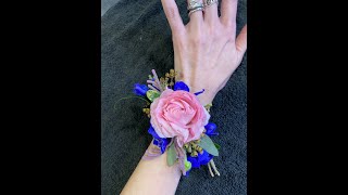 Wedding Corsage Tutorial Sage Designs [upl. by Iturhs]