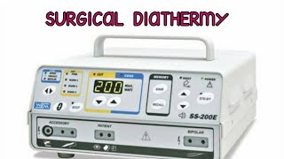 Surgical diathermy 📺 Wem cautery machine  How to check cautery machine [upl. by Assirrac904]