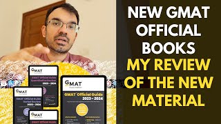 NEW GMAT Guides My First Impressions on the Easier GMAT [upl. by Naruq]