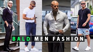 Bald Men fashion  best fashion for bald guys [upl. by Karylin686]