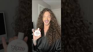 The power of hair GLAZE glazehair haircareroutine glossyhair siliconefree glazingisamazing [upl. by Tekcirc]