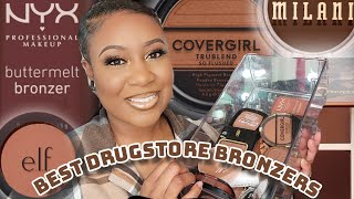 Best Drugstore BRONZERS For Dark Skin 2024 [upl. by Korry]