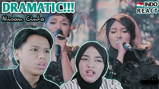 Indonesian React Nisan Cinta  Siti Nordiana amp Jaclyn Victor  AJL33 Reaction [upl. by Oalsinatse]