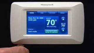 Honeywell Prestige Thermostat Installation [upl. by Ennaul542]